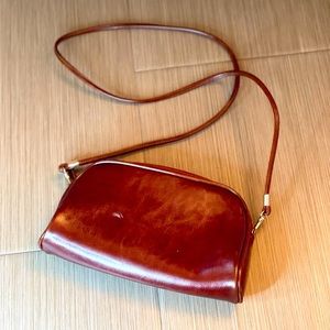 Brown, Cross Body Purse